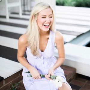 Universal Threads Lavender Eyelet Dress